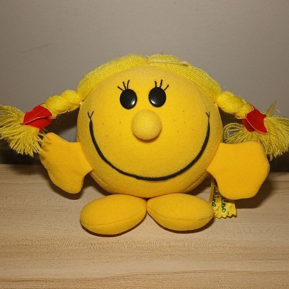Vintage Knickerbocker Little Miss Sunshine Plush Doll 1981